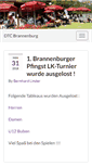 Mobile Screenshot of dtc-brannenburg.de